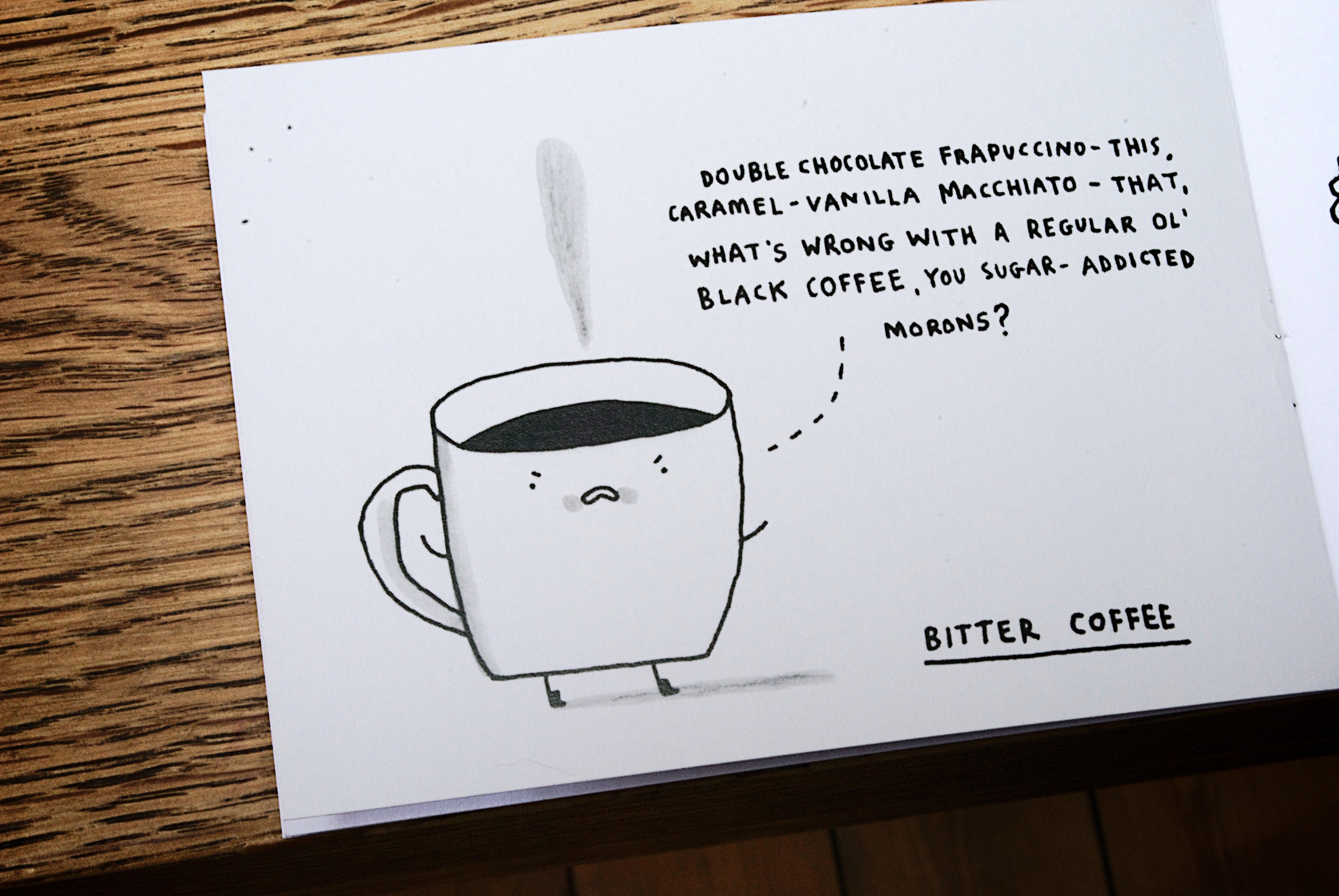 bittere koffie